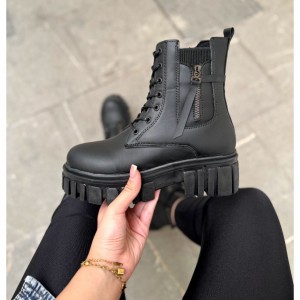 1163نیم بوت بغل زیپ   کد1163