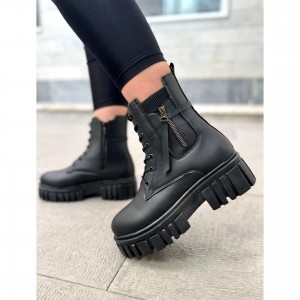 1163نیم بوت بغل زیپ   کد1163