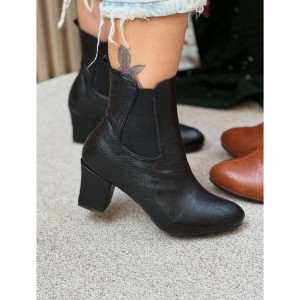 نیم بوت پاشنه دار      کد1165