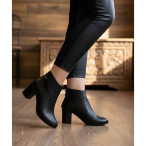 نیم بوت پاشنه دار کد 779