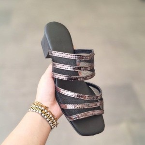 صندل پاشنه دار نواری زنانه   کد1286