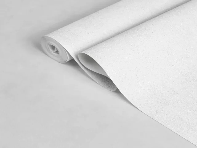 کاغذ دیواری هاش دو او H2O طرح ساده سفید / کد 902W