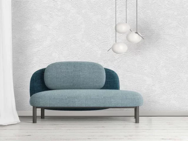 کاغذ دیواری هاش دو او H2O طرح ساده خاکستری / کد 916G