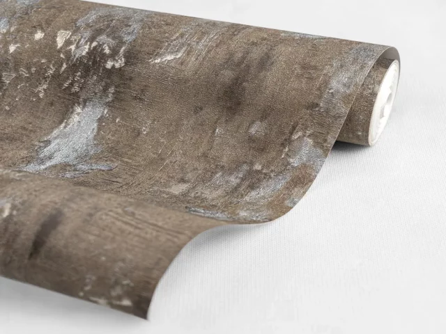 کاغذ دیواری کربن2/carbon طرح پتینه قهوهای / زیتونی کد ۱۰۲۱۹