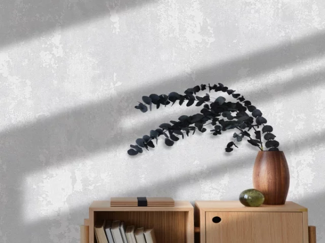 کاغذ دیواریکربن 3/carbon3 طرح پتینه نقره ای کد ۱۰۳۰۸