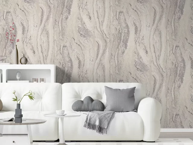 کاغذ دیواری طرح اتنزاعی کرم کد ۱۱۰۲۲