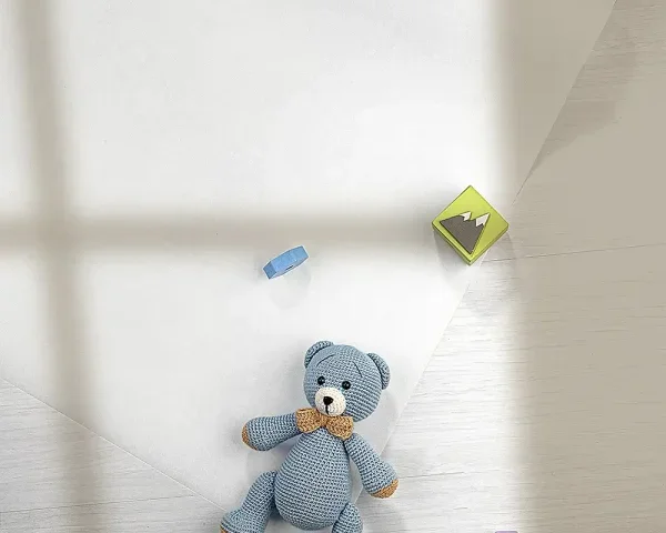 کاغذ دیواری کودک طرح ساده | آبی کد 12078