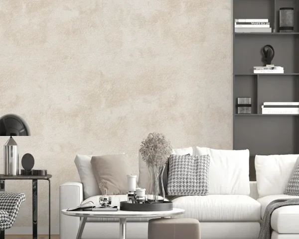 کاغذ دیواری طرح پتینه کرم کد ۱۱۰۹۹