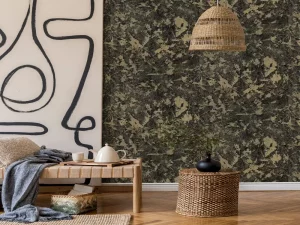 کاغذ دیواری کربن2/ carbon2 طرح پتینه قهوه‎‌ای کد ۱۰۱۳۲