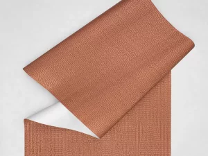 کاغذ دیواریکربن 3/carbon3 طرح بافت نارنجی / عنابی کد ۱۰۲۵۴