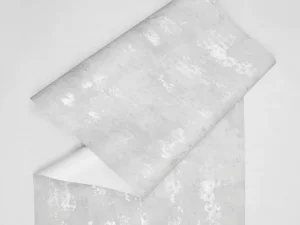 کاغذ دیواریکربن 3/carbon3 طرح پتینه نقره ای کد ۱۰۳۰۸