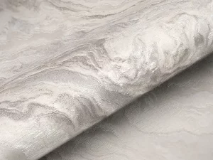 کاغذ دیواری طرح انتزاعی نقره‌ای کد ۱۱۰۴۸