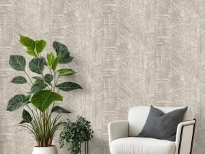 کاغذ دیواری طرح هندسی کرم کد ۱۱۰۶۴|TITANIUM