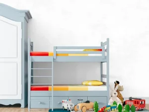 کاغذ دیواری کودک طرح ساده | سفید کد 12104