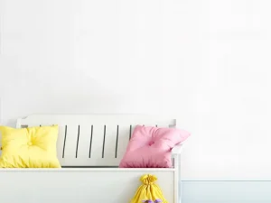 کاغذ دیواری کودک طرح ساده | سفید کد 12096