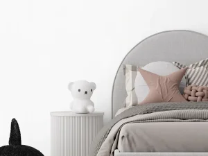 کاغذ دیواری کودک طرح ساده | سفید کد 12096