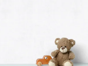 کاغذ دیواری کودک طرح ساده | آبی کد 12078