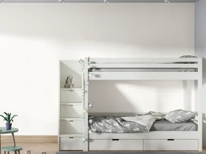 کاغذ دیواری کودک طرح ساده | سفید کد 12063