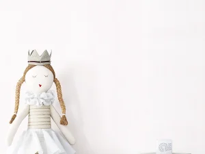 کاغذ دیواری کودک طرح ساده | سفید کد 12060