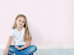 کاغذ دیواری کودک طرح نقطه‌چین | صورتی کد 12052