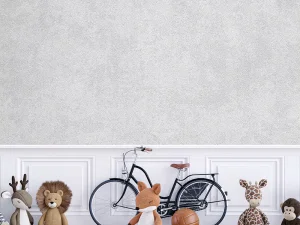 کاغذ دیواری کودک طرح ساده | طوسی کد 12036