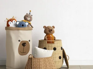 کاغذ دیواری کودک طرح ساده | کرم کد 12032