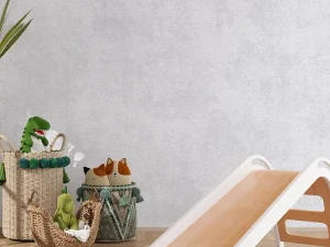 کاغذ دیواری کودک طرح ساده | طوسی کد 12030