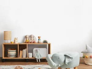 کاغذ دیواری کودک طرح ساده | سفید کد 12010