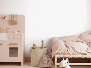 کاغذ دیواری کودک طرح ساده | سفید کد 12006