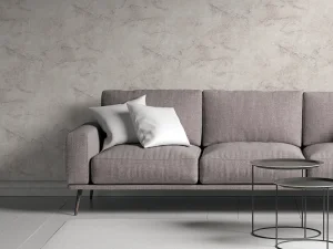 کاغذ دیواری طرح رگه‌دار / پتینه سفید کد ۱۱۰۰۸