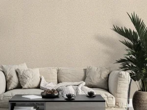 کاغذ دیواری طرح بافت کرم کد ۱۱۰۱۷