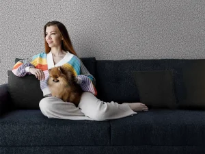 کاغذ دیواری طرح بافت خاکستری کد ۱۱۰۲۵