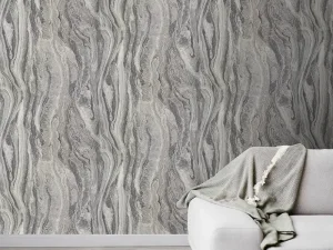 کاغذ دیواری طرح انتزاعی خاکستری کد ۱۱۰۲۶
