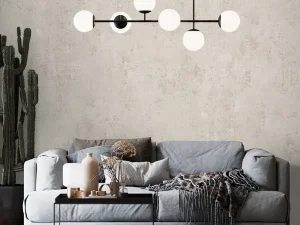 کاغذ دیواری طرح پتینه سفید کد ۱۱۰۳۱