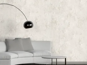 کاغذ دیواری طرح پتینه سفید کد ۱۱۰۳۳