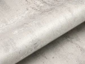 کاغذ دیواری طرح پتینه سفید / نقره‌ای کد ۱۱۰۳۵