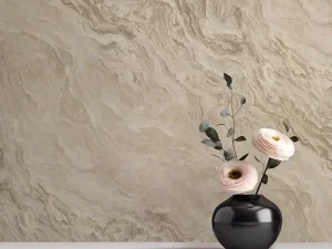 کاغذ دیواری طرح انتزاعی کرم / قهوه ای کد ۱۱۰۴۲