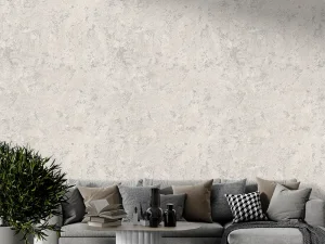 کاغذ دیواری طرح پتینه نقره‌ای کد ۱۱۰۴۷