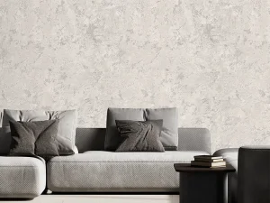 کاغذ دیواری طرح پتینه نقره‌ای کد ۱۱۰۴۷