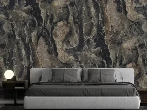 کاغذ دیواری طرح انتزاعی مشکی کد ۱۱۰۸۴