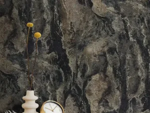 کاغذ دیواری طرح انتزاعی مشکی کد ۱۱۰۸۴