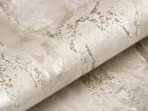کاغذ دیواری طرح انتزاعی سفید / طلایی کد ۱۱۰۸۸