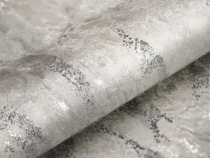 کاغذ دیواری طرح انتزاعی نقره‌ای کد ۱۱۰۹۲