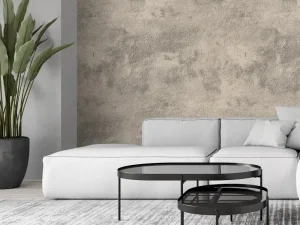 کاغذ دیواری طرح پتینه نقره‌ای کد ۱۱۰۹۷