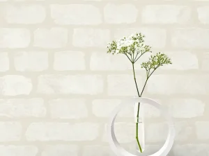 کاغذ دیواری طرح آجر سفید کد ۱۱۱۱۴