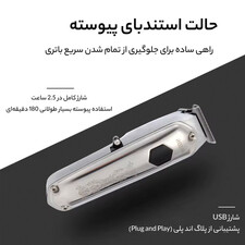 ماشین اصلاح موی سر و صورت روزیا مدل HQ-282