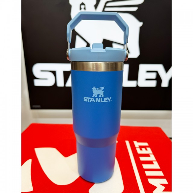 قمقمه استنلی اورجینال مدل Iceflow Flip Straw Tumbler گنجایش 0.88 لیتر - در حد نو