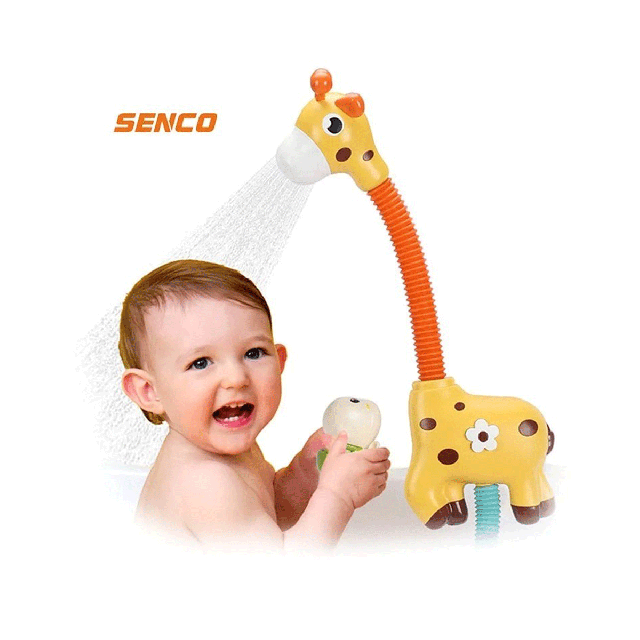 دوش حمام کودک طرح زرافه ( مسافرتی )