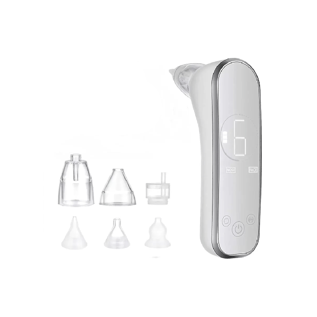 پوآر برقی دومنظوره چیکو Chicco از این محصول می توانید هم به عنوان پوار بینی نوزاد استفاده نمایید و هم جهت از بین بردن جوش های سر سیاه بینی و صورت مادر (بزرگسالان) استفاده نمود دارای 3 عدد سری سيليكونی نرم و مناسب سنین مختلف  (0 تا 3 ماه ، 3 تا 12 ماه و با