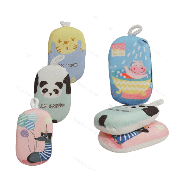 لیف اسفنجی نوزاد طرح حیوانات